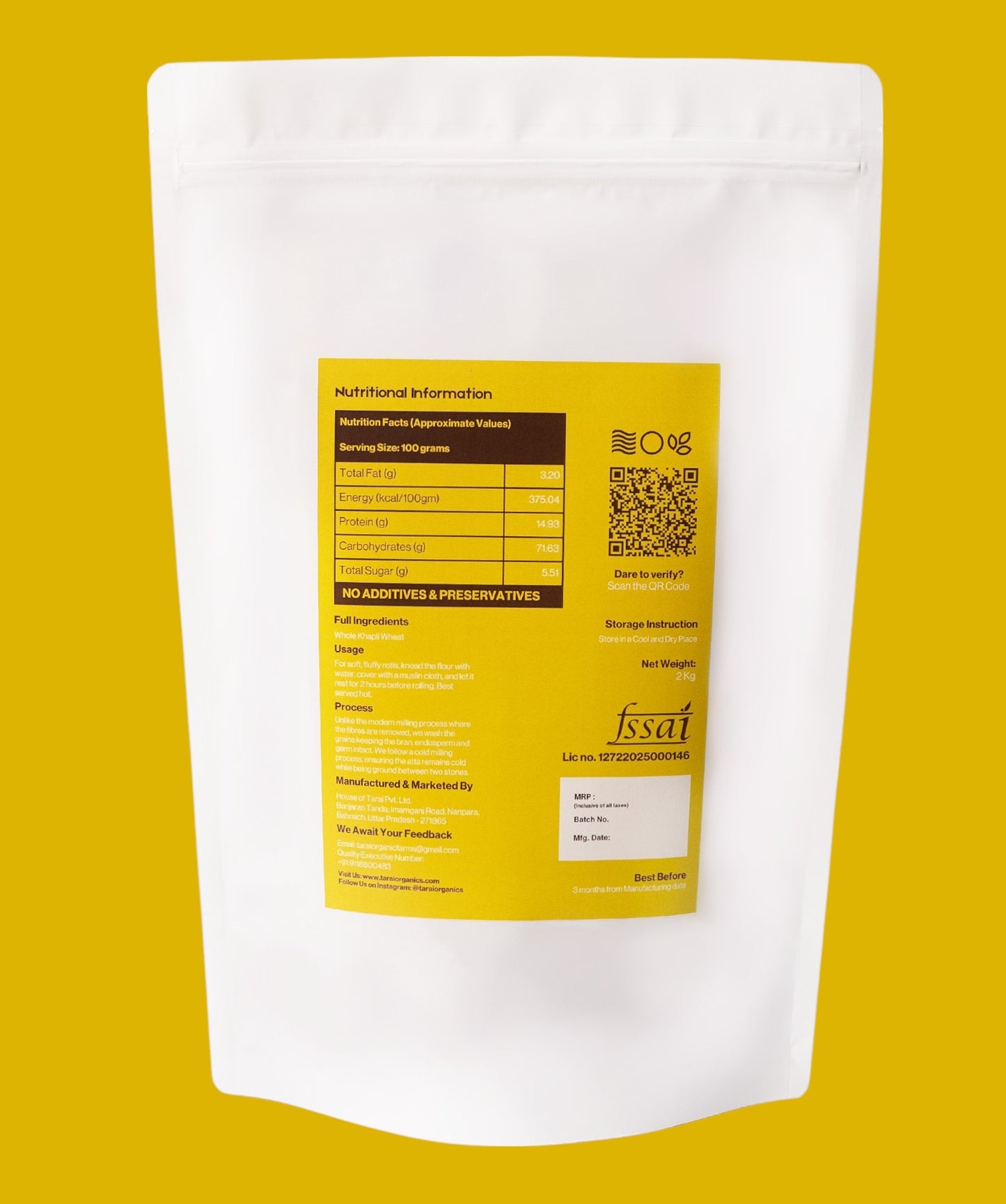 Khapli Whole Wheat Flour